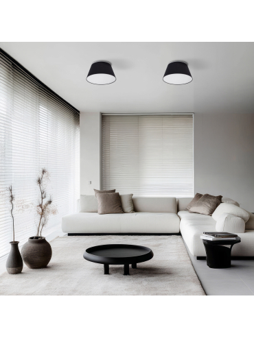 Lampa sufitowa FORMO BLACK 11207