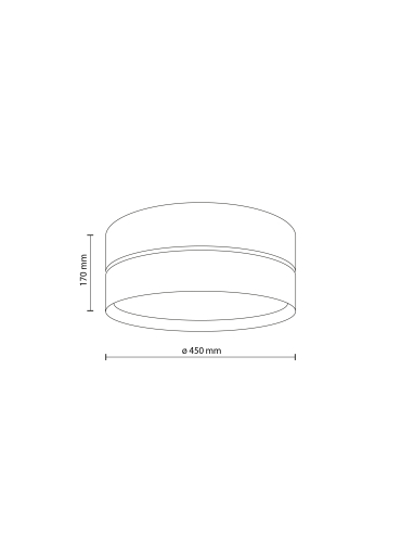 Lampa sufitowa CALMA LAMPA 11598