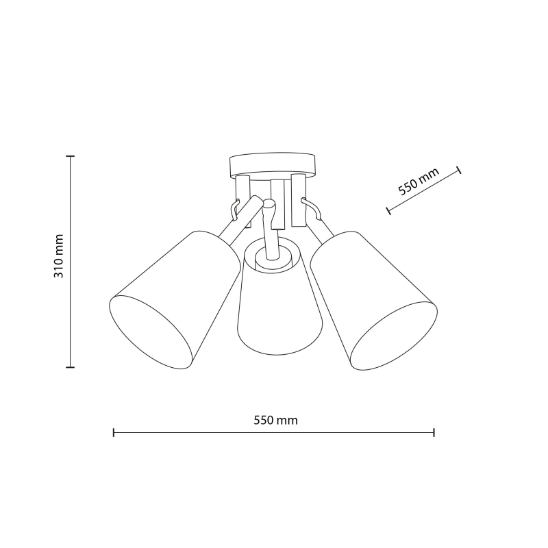 Lampa sufitowa VAIO SABIA 11605
