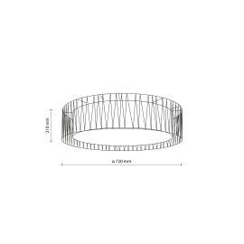Lampa sufitowa HARMONY SABIA 11463