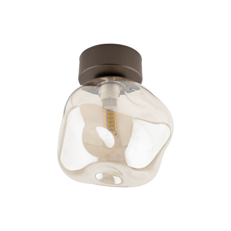 Lampa sufitowa LAVA BROWN 11034