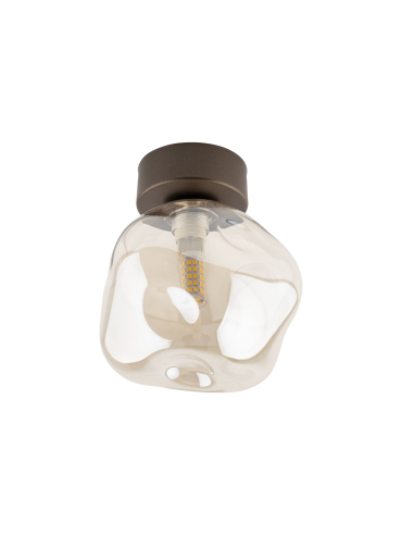Lampa sufitowa LAVA BROWN 11034