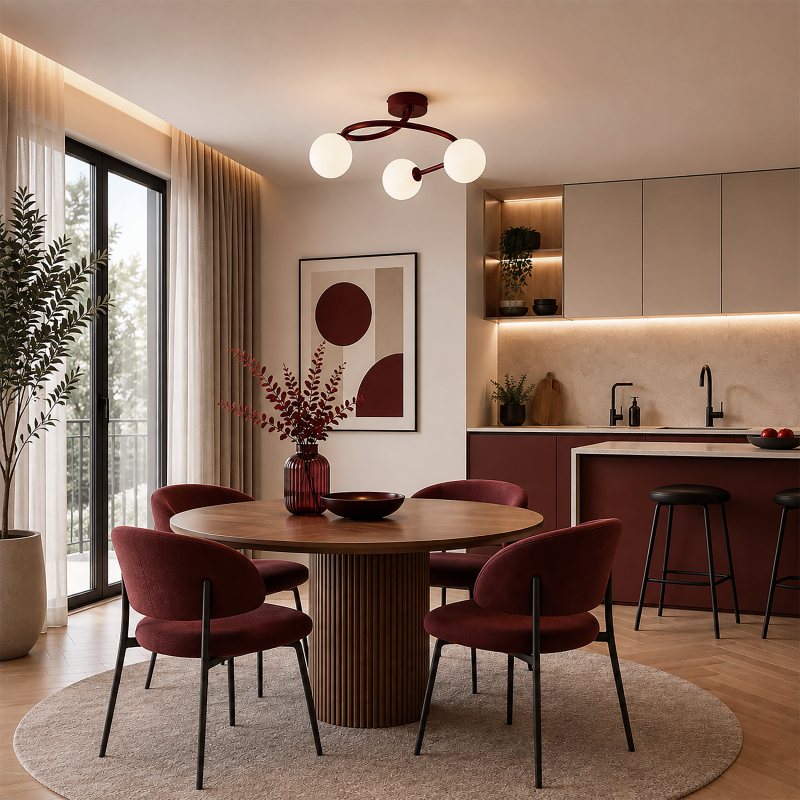 Lampa sufitowa ILSA BURGUND 11851