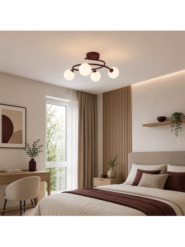 Lampa sufitowa ILSA BURGUND 11852