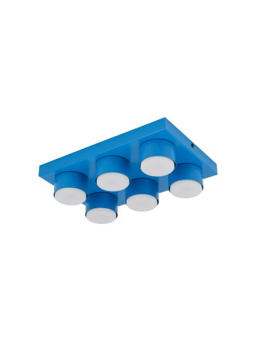 Lampa sufitowa BRIX BLUE 11285