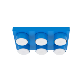 Lampa sufitowa BRIX BLUE 11285