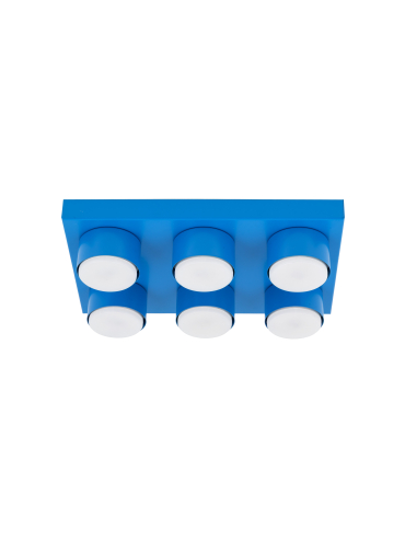 Lampa sufitowa BRIX BLUE 11285