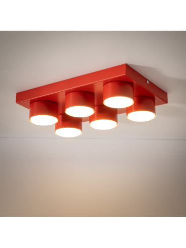Lampa sufitowa BRIX RED 11294