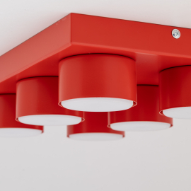 Lampa sufitowa BRIX RED 11294