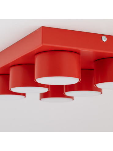Lampa sufitowa BRIX RED 11294