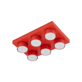 Lampa sufitowa BRIX RED 11294