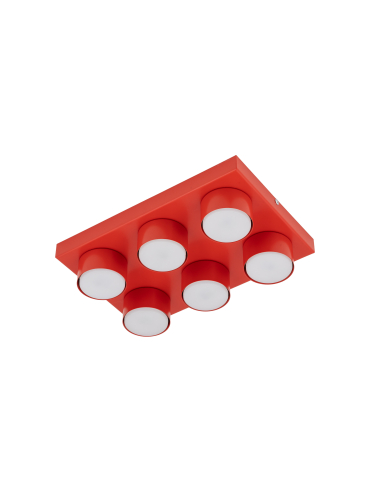 Lampa sufitowa BRIX RED 11294