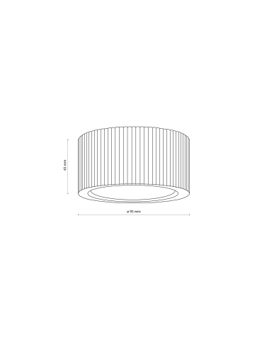 Lampa sufitowa EVE CORTE 11779