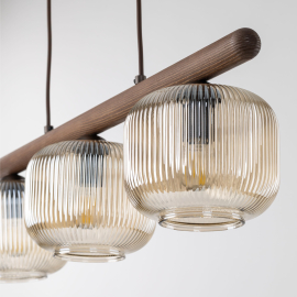 Lampa sufitowa SALVIA BROWN 11069