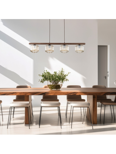 Lampa sufitowa SALVIA BROWN 11070