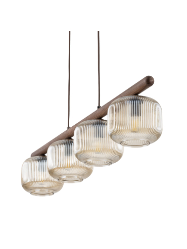 Lampa sufitowa SALVIA BROWN 11070