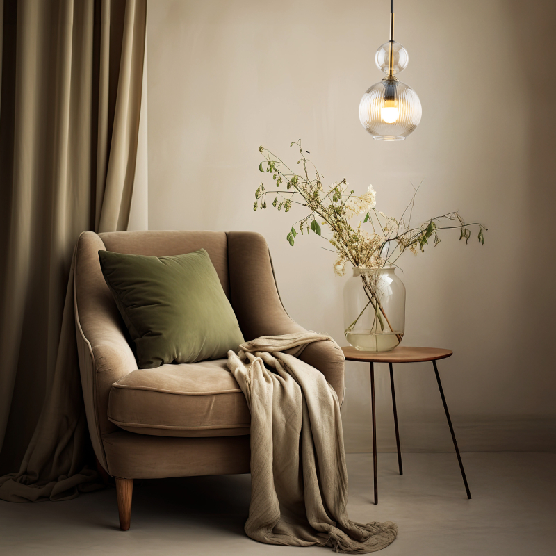 Lampa sufitowa SOPHIA COGNAC 11040