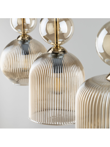 Lampa sufitowa SOPHIA COGNAC 11042