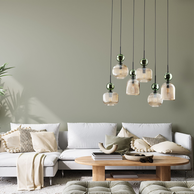 Lampa sufitowa SOPHIA GREEN 11150