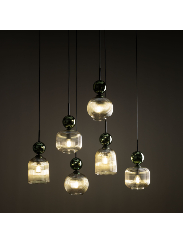 Lampa sufitowa SOPHIA GREEN 11150