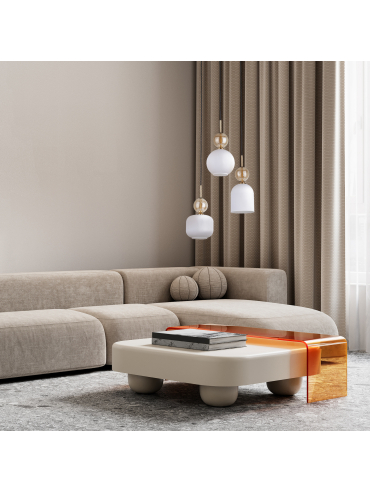 Lampa sufitowa SOPHIA COGNAC 11592