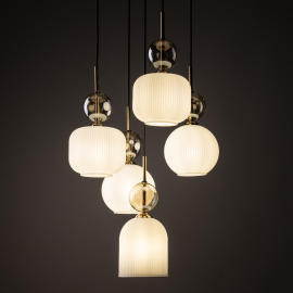 Lampa sufitowa SOPHIA COGNAC 11593