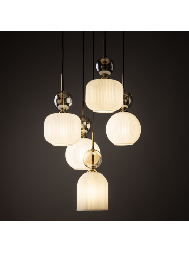 Lampa sufitowa SOPHIA COGNAC 11593