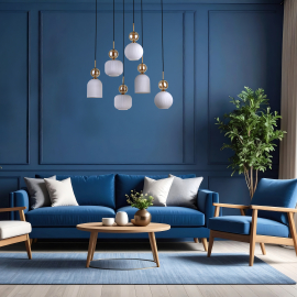 Lampa sufitowa SOPHIA COGNAC 11594