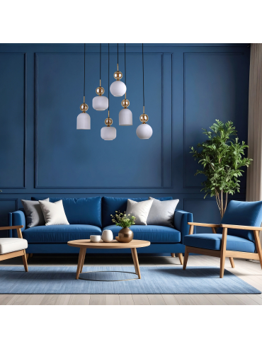 Lampa sufitowa SOPHIA COGNAC 11594