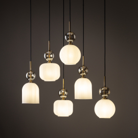 Lampa sufitowa SOPHIA COGNAC 11594