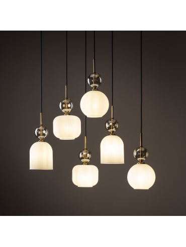 Lampa sufitowa SOPHIA COGNAC 11594