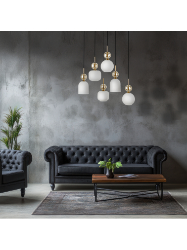 Lampa sufitowa SOPHIA COGNAC 11594