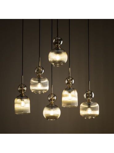 Lampa sufitowa SOPHIA COGNAC 11044