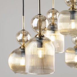 Lampa sufitowa SOPHIA COGNAC 11044