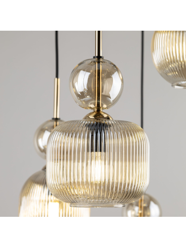 Lampa sufitowa SOPHIA COGNAC 11044