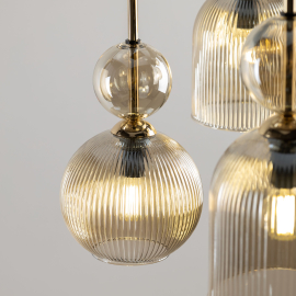 Lampa sufitowa SOPHIA COGNAC 11044