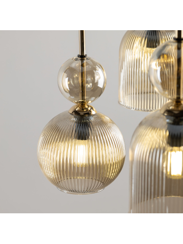 Lampa sufitowa SOPHIA COGNAC 11044