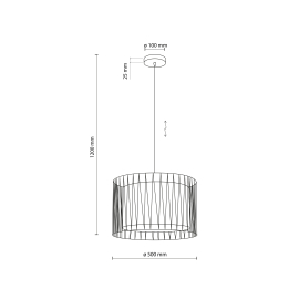 Lampa sufitowa HARMONY SABIA 11461