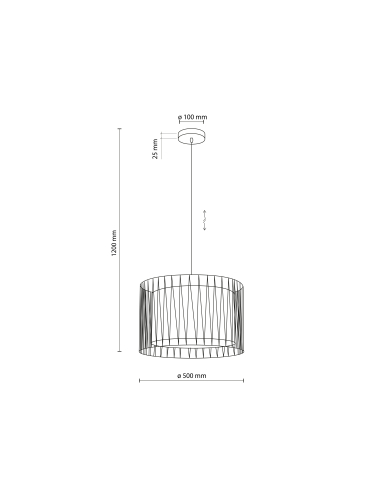 Lampa sufitowa HARMONY SABIA 11461