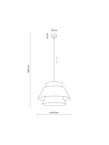 Lampa sufitowa KALUM LEN 11782