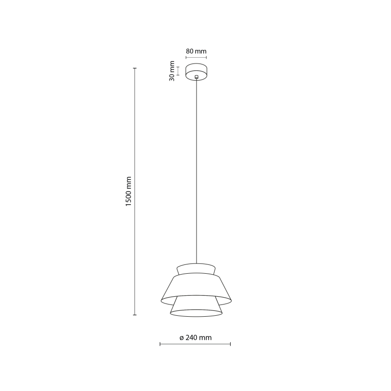 Lampa sufitowa KALUM WOOD 11783