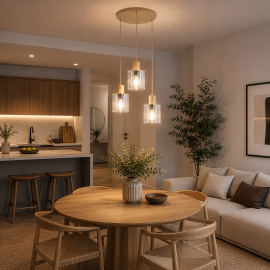Lampa sufitowa SIERRA WOOD 11801