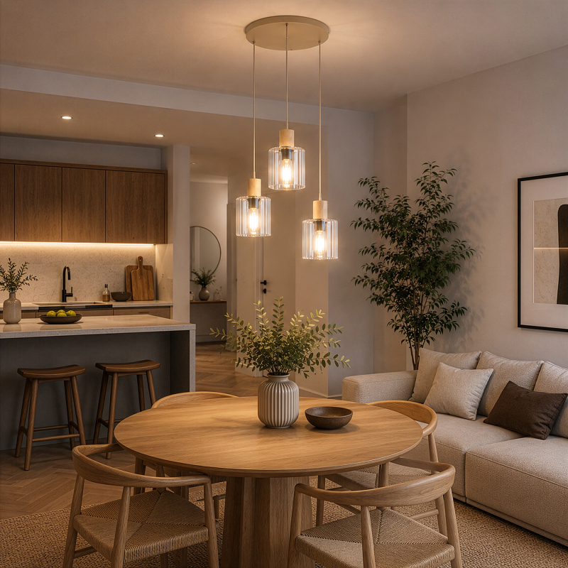 Lampa sufitowa SIERRA WOOD 11801