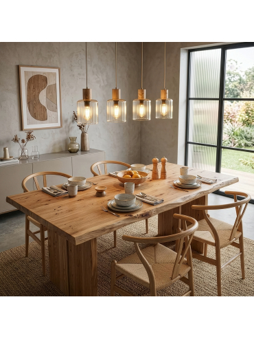 Lampa sufitowa SIERRA WOOD 11802