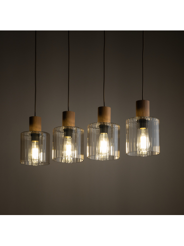 Lampa sufitowa SIERRA WOOD 11802