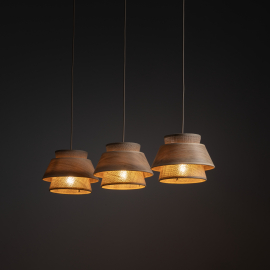 Lampa sufitowa KALUM WOOD 11810