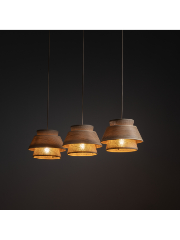 Lampa sufitowa KALUM WOOD 11810
