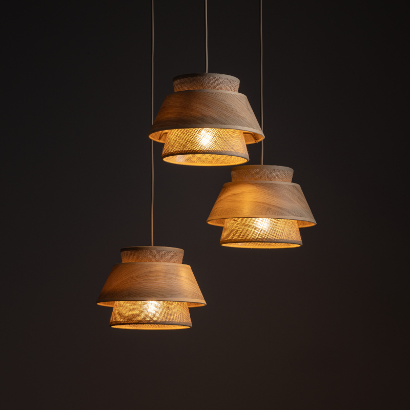 Lampa sufitowa KALUM WOOD 11808