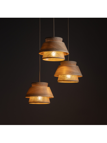 Lampa sufitowa KALUM WOOD 11808