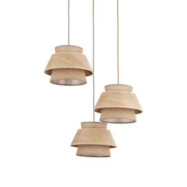 Lampa sufitowa KALUM WOOD 11808